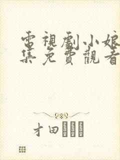 电视剧小娘惹全集免费观看