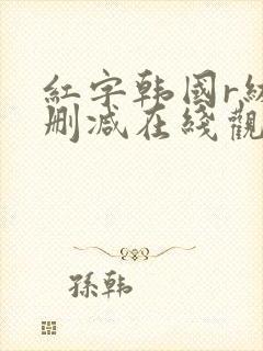 红字韩国r级未删减在线观看