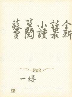 苏莫小说全文免费阅读最新章节