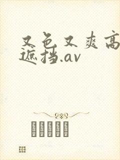 又色又爽高清无遮挡.av