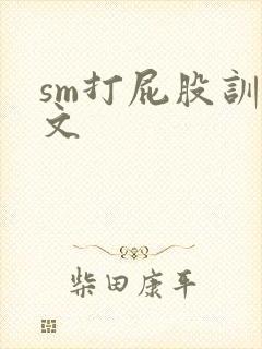 sm打屁股训诫文