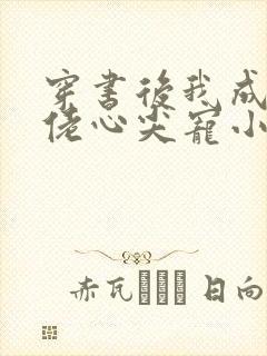 穿书后我成了大佬心尖宠小说封面