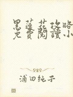 黑莲花攻略手册免费阅读小说封面