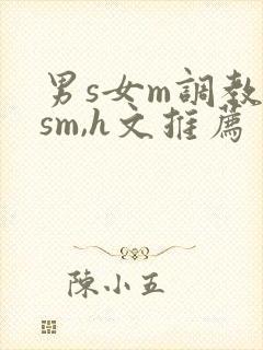 男s女m调教(sm,h文推荐