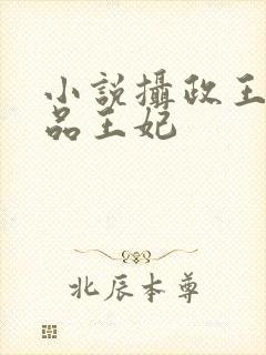 小说摄政王的医品王妃