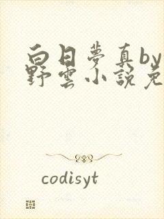 白日梦真by甜野云小说免费阅读