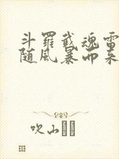 斗罗武魂雷伊我随风暴而来笔趣阁