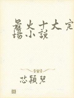 最火十大完结官场小说