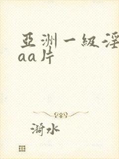 亚洲一级淫片aaa片封面