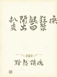 扒开腿狂操女人爽出白浆封面