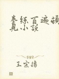 拳练百遍顿悟自见小说封面