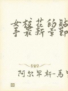 女校花的贴身高手最新章节封面