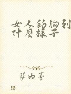 女人的胸到底是什么样子