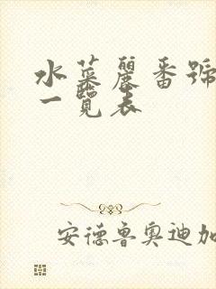 水菜丽番号封面一览表