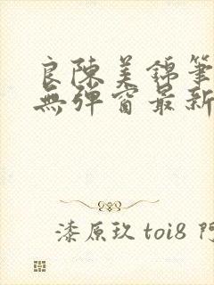 良陈美锦笔趣阁无弹窗最新章节