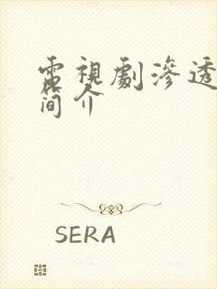 电视剧渗透剧情简介封面