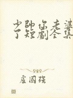 少帅你老婆又跑了短剧全集