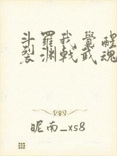 斗罗我觉醒天圣裂渊戟武魂