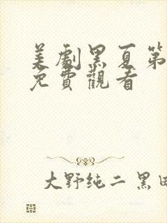 美剧黑夏第一季免费观看