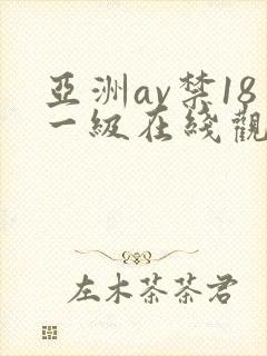 亚洲av禁18一级在线观看