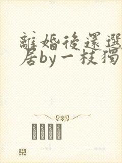 离婚后还选择同居by一枝独秀