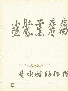 小肚子疼痛有下坠感怎么回事