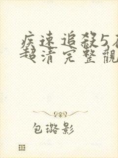 疾速追杀5在线超清完整观看