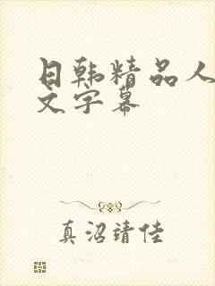 日韩精品人妻中文字幕