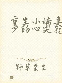 重生小娇妻,夜少的心尖宠