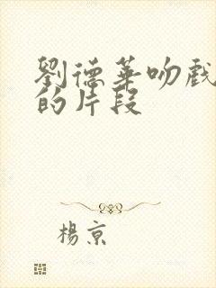 刘德华吻戏最热的片段