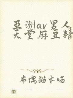 亚洲av男人的天堂麻豆精品