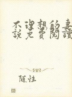 不理想的妻子小说免费阅读封面