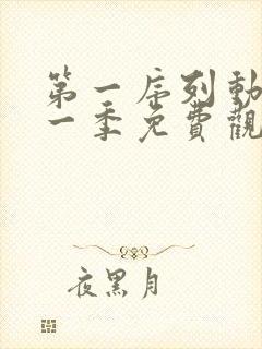 第一序列动漫第一季免费观看全集