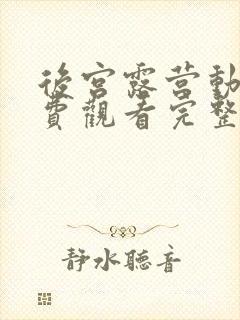 后宫露营动漫免费观看完整版