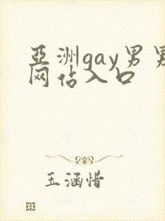 亚洲gay男男网站入口