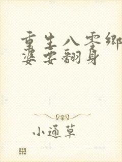 重生八零乡下老婆要翻身