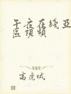 午夜在线亚洲专区视频封面