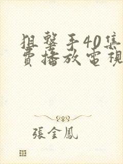 狙击手40集免费播放电视剧