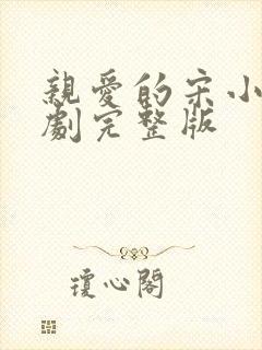 亲爱的宋小姐短剧完整版