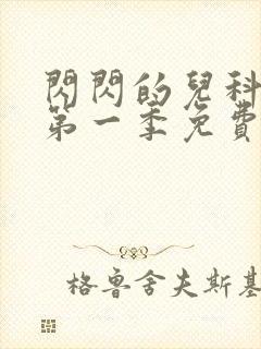 闪闪的儿科医生第一季免费观看完整