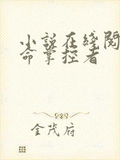 小说在线阅读天命掌控者封面