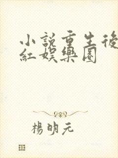 小说重生后我爆红娱乐圈