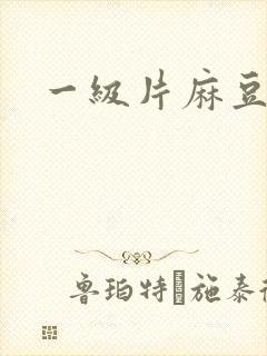 一级片麻豆av封面