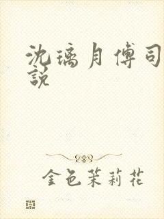 沈璃月傅司绝小说封面