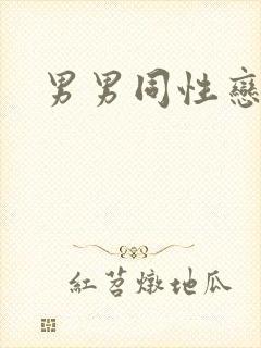 男男同性恋叫啥