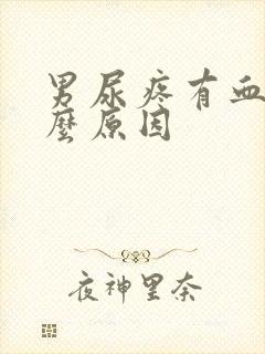 男尿疼有血是什么原因封面