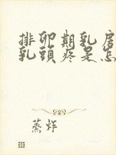 排卵期乳房胀疼乳头疼是怎么回事