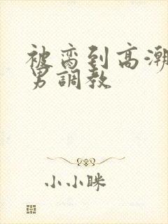 被脔到高潮的直男调教