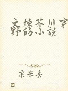 文炼芥川穿越文野的小说封面