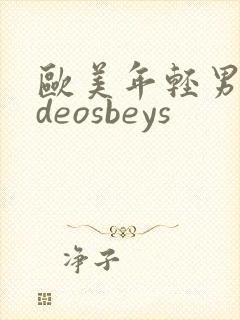 欧美年轻男videosbeys封面